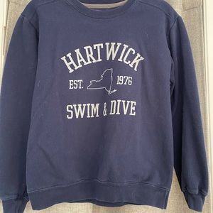 Hart wick College Swim and Dive crewneck